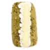 Pistachio custard bun
