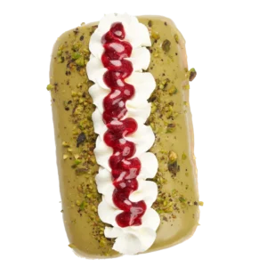 Pistachio Raspberry Bun
