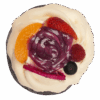 blueberry pavlova