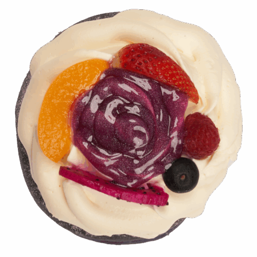 blueberry pavlova