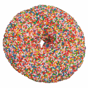 Fairy Bread Donut
