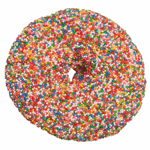 Fairy Bread Donut