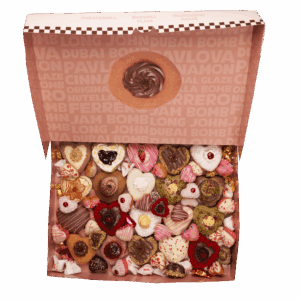 hearts and minis with lollies